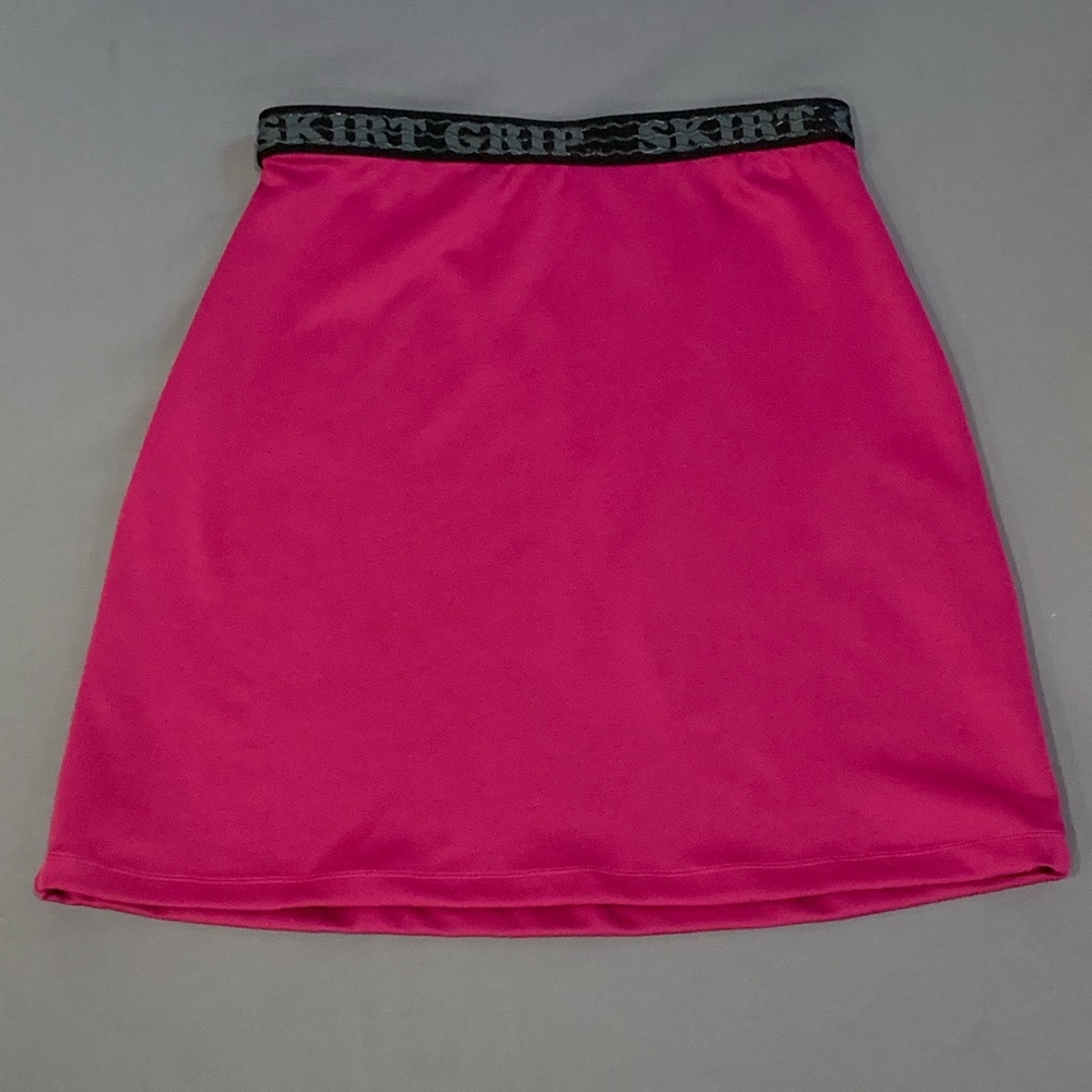 Skirt Grip - The Knit Skirt - Bright Pink LONG